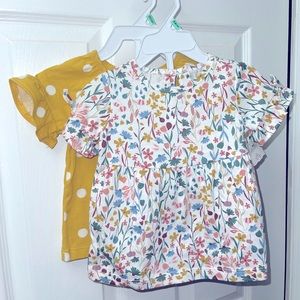 Carter’s 18 Months 2 Shirts 2 Piece Set